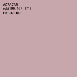 #C7A7AB - Bison Hide Color Image